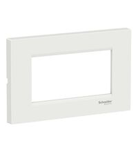 Rama decorativa aparataj modular Schneider, rectangulara, 4M, alb, Easy Styl, LMR7254001