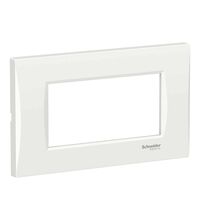 Rama decorativa aparataj modular Schneider, elipsa, 4M, alb, Easy Styl, LMR7364001