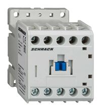 Contactor auxiliar Schrack, 24VAC, 6A, 4P, 3ND+1NI, LZHM0680
