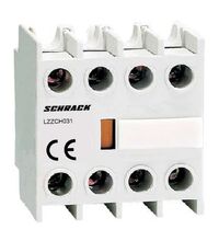 Contact auxiliar Schrack, frontal, 3ND+1NI, pentru contactoare, LZZCH031