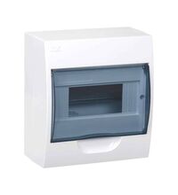 Tablou electric PVC, 8 module, aplicat, iEK, IP41