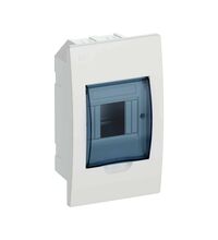 Tablou electric PVC, 4 module, incastrat, iEK, IP41