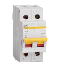 Separator compact iEK, 2P, 20A, 230VAC, MNV10-2-020