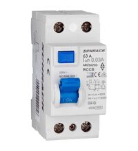 Siguranta automata (disjunctor) cu protectie diferentiala monofazica Schrack, 63A, 30mA, RCCB, tip A, 10kA, Amparo, AR056203