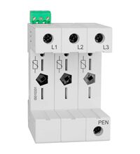 Soclu unitate debrosabila Schrack, 3P, cu contact auxiliar, 3+0, IS010331