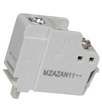 Contact auxiliar MCCB Schrack, de pozitie, 1CC, pentru intrerupator MZ, MZAZAN11