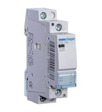 Contactor modular Hager, 24VAC, 1P, 25A, 1ND, ESD125