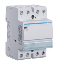 Contactor modular Hager, 24VAC, 4P, 63A, 4NI, ESD464