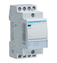 Contactor modular Hager, 12VAC, 4P, 25A, 2ND+2NI, ESL427