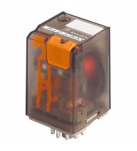 Releu intermediar Schrack, 8 pini, 230VAC, 10A, 2CC, MT226230