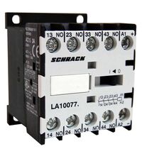 Contactor mini Schrack, 24VAC, 3A, 4P, 4ND, LA100770