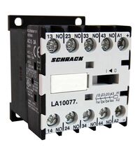 Contactor mini Schrack, 230VAC, 3A, 4P, 4ND, LA100773