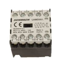 Contactor mini Schrack, 230VAC, 5A, 3P, 3ND+1ND, LAMD0513