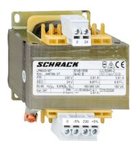 Transformator de tensiune Schrack, 160VA, de 230V la 24VAC, LP602016T