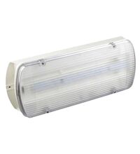 Corp de iluminat de emergenta LED, 3.6V/3Ah, 3.5W, aplicat perete, o fata, 8 ore, IP65, Olympia, 923941000
