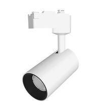 Proiector LED pe sina, 65mm, 2 fire, 15W, 3000K, alb, A15, Braytron