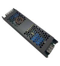 Transformator pentru iluminat LED, negru, 300W, 24VDC, IP20, Braytron