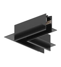 Element de conectare intermediar pentru sina, incastrat, negru, orizontal, interior, IP20, Braytron