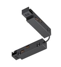 Element de conectare intermediar pentru sina, aplicat, negru, mobil, IP20, Braytron