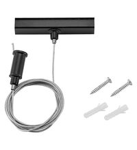 Element de suspendare pentru sina, aplicat, negru, 1500x80mm, IP20, Braytron