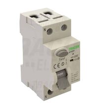 Siguranta automata (disjunctor) cu protectie diferentiala monofazica Tracon, 63A, 300mA, RCCB, tip AC, 6kA, EVOV, EVOV2P633