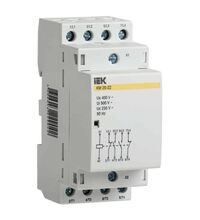 Contactor modular iEK, 400VAC, 4P, 20A, 2ND+2NI, KM20-22