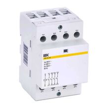 Contactor modular iEK, 400VAC, 4P, 25A, 4ND, KM25-40
