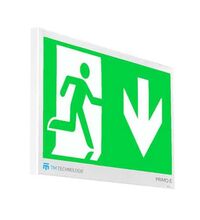 Corp de iluminat de emergenta LED, incastrat/aplicat, o fata, 3 ore, IP20, E80E, TM Technologie