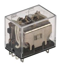 Releu intermediar iEK, 14 pini, 24VAC, 10A, 4CO, RRP10-4-10-024A