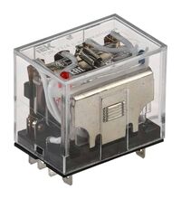 Releu intermediar iEK, 14 pini, 230VAC, 10A, 4CO, cu LED, RRP10-4-10-220A-LED