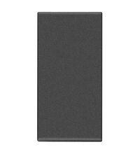 Clapeta pentru intrerupator modular Vimar, carbon mat, neiluminabil, 1M, NEVE UP
