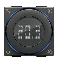 Termostat modular Vimar, carbon mat, 2M, 5/2A, NEVE UP