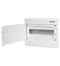 Tablou electric ABS, incastrat, 8 module, 1X8, cu usa mata, adancime nisa 70mm, Schrack, TOPO, IP40
