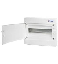 Tablou electric ABS, incastrat, 12 module, 1X12, cu usa mata, adancime nisa 70mm, Schrack, TOPO, IP40