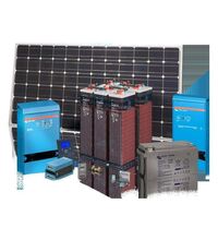 Set independent fotovoltaic pentru 12 module, Midi12, 3.0W, pentru 3h