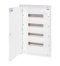 Tablou electric metalic, 72 module, incastrat, 4X18, cu plastroane, ETI, IP40, 001101214