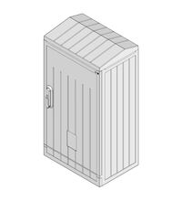 Firida PAFS neechipata, 2 usi, 1144x790x342mm, ETI, IP65, KVR21