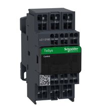 Contactor Schneider, 48VAC, 18A, 3P, 3ND, AC-3, LC1D183E7