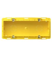 Doza de aparataj modular TEM, incastrata, tencuiala, adanca, 7 module, DM71