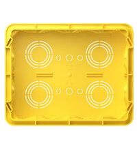 Doza de aparataj modular TEM, incastrata, tencuiala, 14 module, DM72