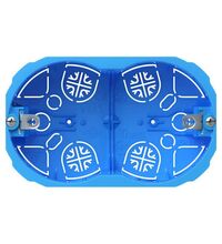 Doza de aparataj modular TEM, incastrata, gips-carton, 3 module, HM30
