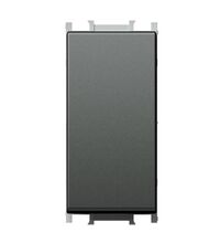 Intrerupator modular TEM, antracit, 1M, Modul
