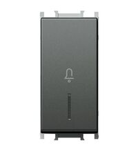 Intrerupator modular cu revenire TEM, antracit, cu LED, 1M, Modul, SM11ATIN01