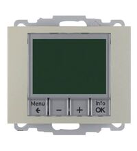 Mecanism termostat unitar Berker, digital, inox, K1/K5, 20447104