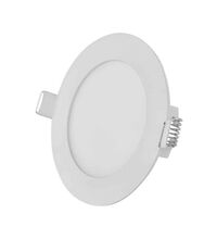 Spot LED, tip panel, incastrat, rotund, alb, 7W, 3000K, IP20, Emos, ZD1124