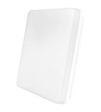 Plafoniera LED, aplicata, patrata, alb, 24W, 3000K, IP54, Emos, ZM4124