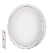 Plafoniera LED, cu telecomanda, aplicat, rotund, alb, 30W, 2700-6500K, IP20, Emos