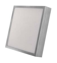Spot LED, tip plafoniera, aplicat, rectangular, nichel periat, 21W, 3000/3500/4000K, IP20, Emos, ZM6243
