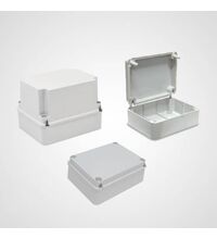 Doza de ramificatie aplicata Cetinkaya, 100x100x50mm, capac opac, IP54, CP1030