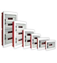 Tablou electric PVC, 36 module, incastrat, 3X12, cu usa transparenta, Cetinkaya, IP40, CP10936